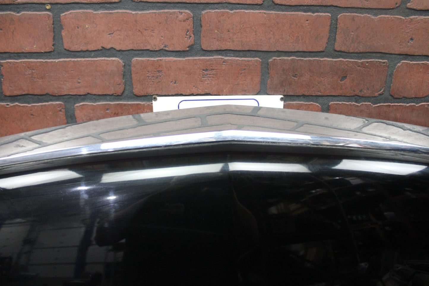 2007-2014 CADILLAC ESCALADE FRONT BONNET HOOD PANEL BLACK OEM Chrome Deflector