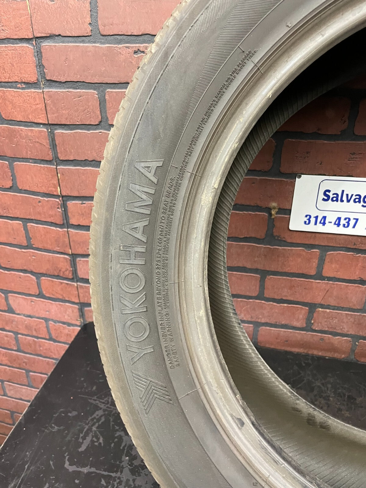 Used 255/55R20 Yokohama Geolandar G055 110H - 5/32
