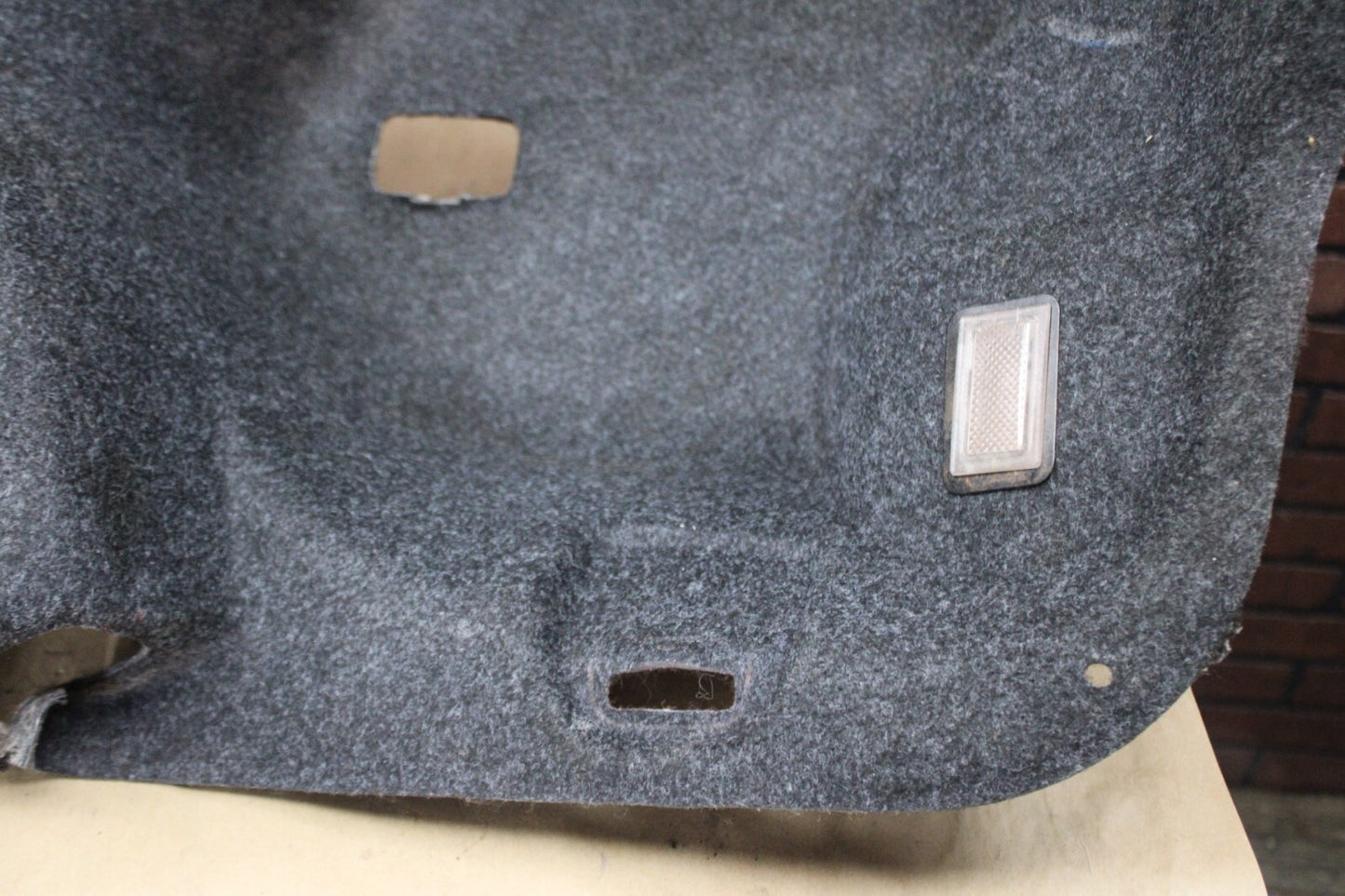 2015-2019 DODGE CHARGER REAR TRUNK LEFT QUARTER TRIM PANEL CARPET OEM 68202776AB