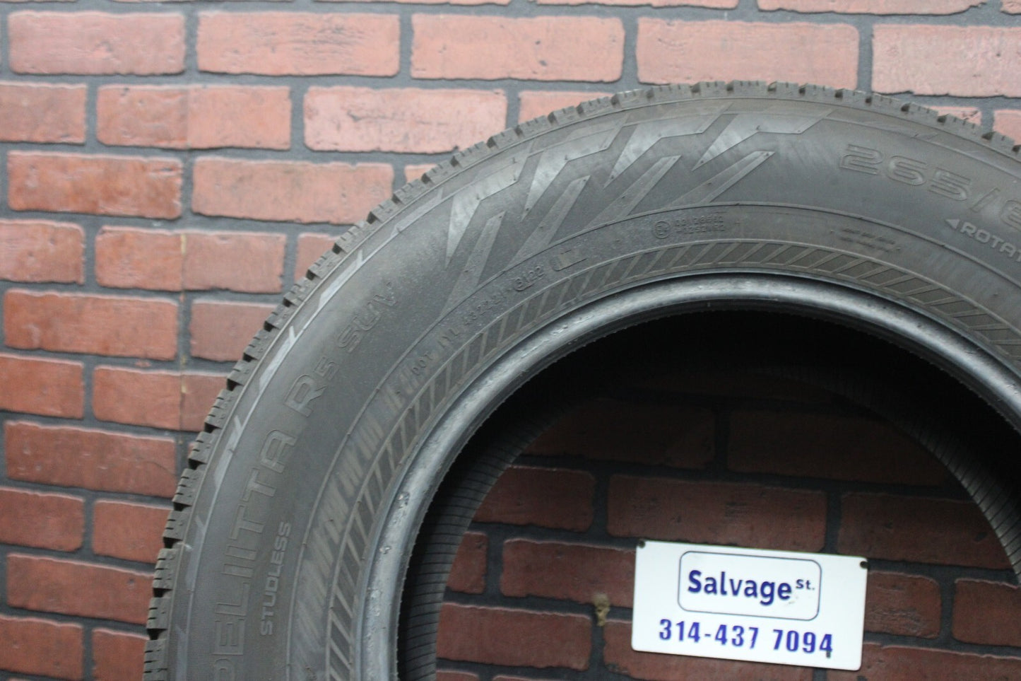 Nokian Tyres Used Tire 265/65R18 5/32nds