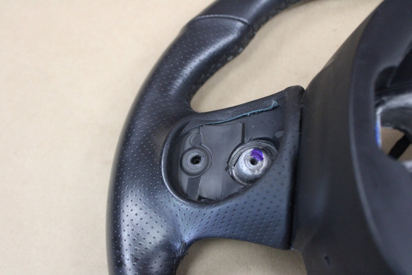 15-23 Dodge Challenger T/A OEM Leather Steering Wheel Assembly Black 5VG221VXAE
