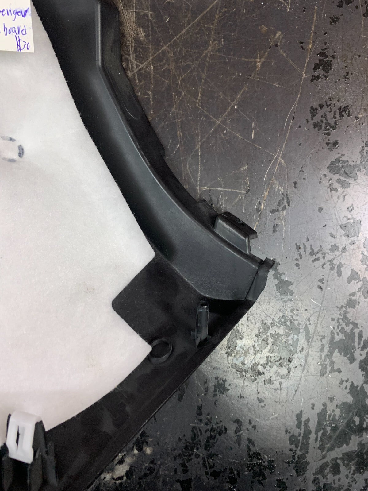11-21 GRAND CHEROKEE SRT PASSENGER RH DASHBOARD CONSOLE PANEL TRIM P01468029BL