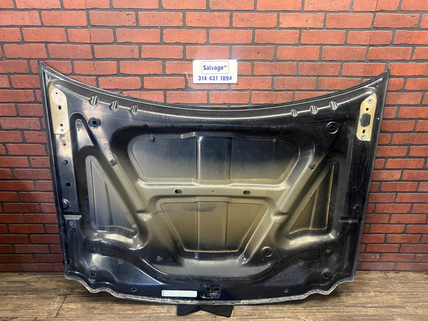 2005-2010 Jeep Grand Cherokee SRT8 Front Hood Cover Used OEM Black PX8 SUN FADE
