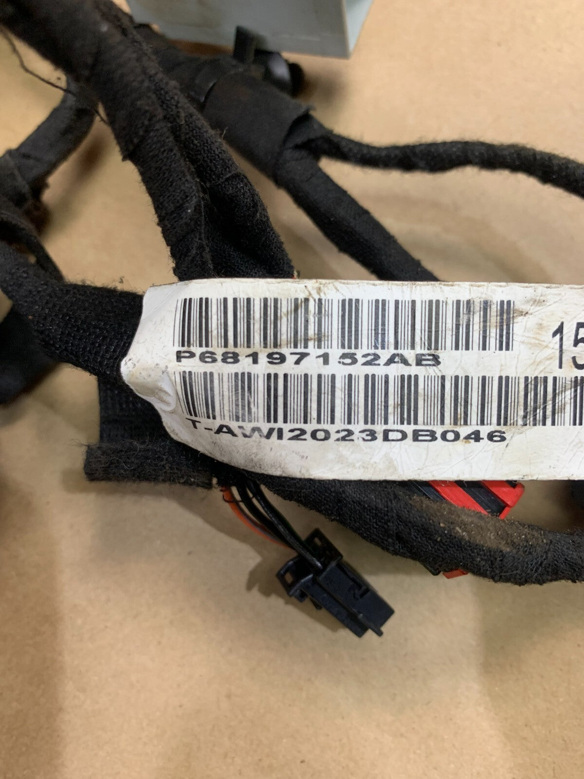 2014 Dodge Charger Instrument Panel Dash Wiring Wire Harness 68197152ab