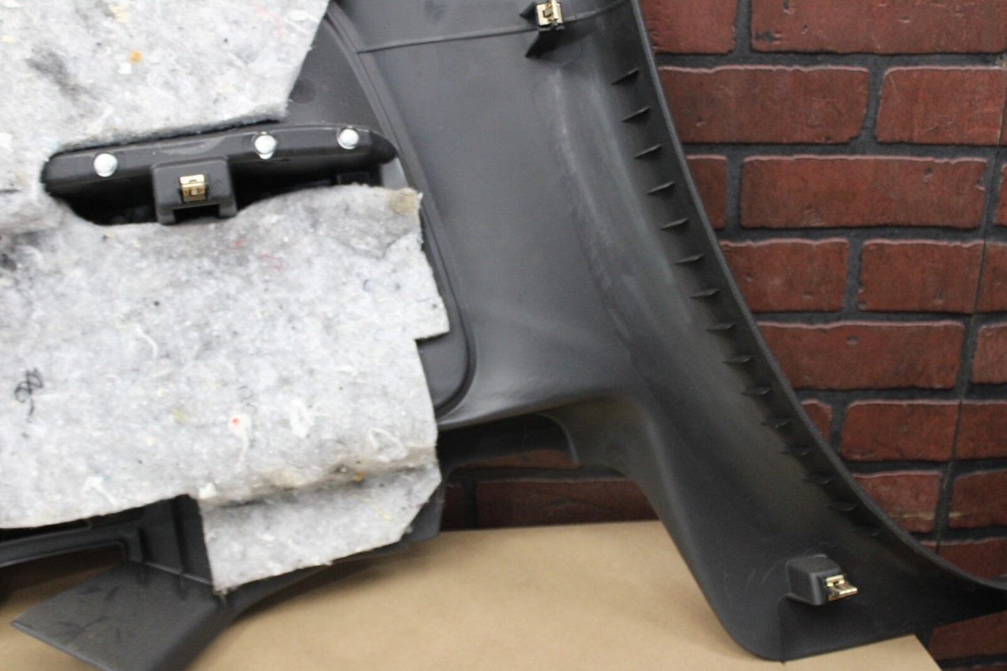 08-14 DODGE CHALLENGER OEM INTERIOR REAR RH PASSENGER QUARTER PANEL 1FT00XDVAI
