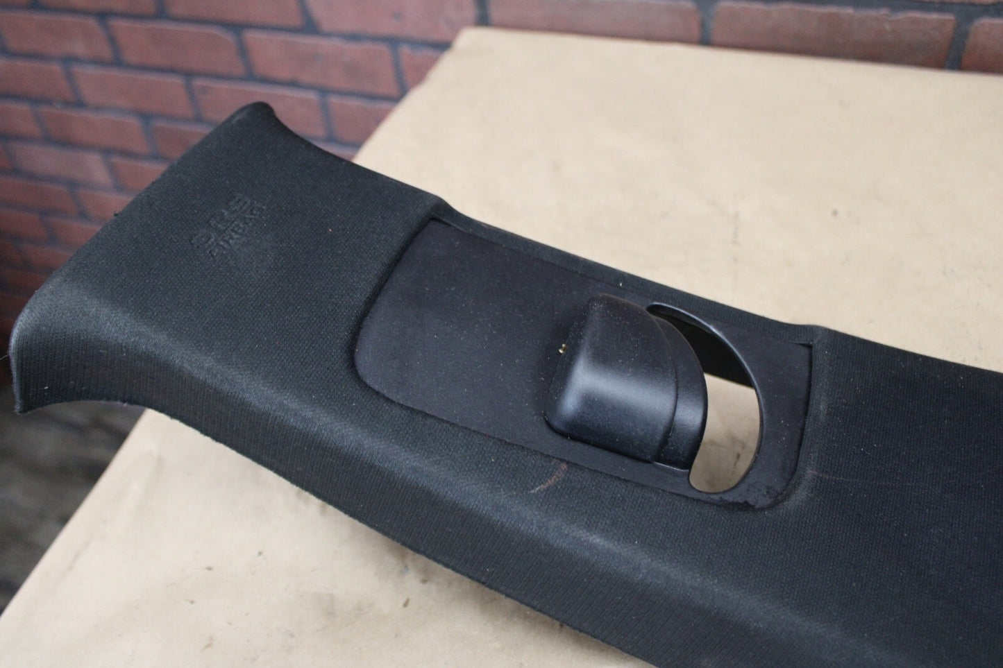 2011-2023 DODGE CHARGER DRIVER LH SIDE CENTER B PILLAR COVER TRIM OEM 1KL29DX9AG