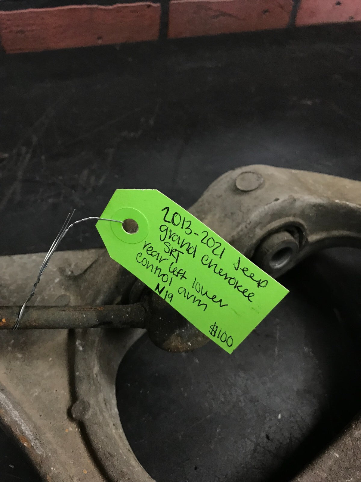 2013-2021 Jeep Grand Cherokee SRT Rear Left Lower Control Arm