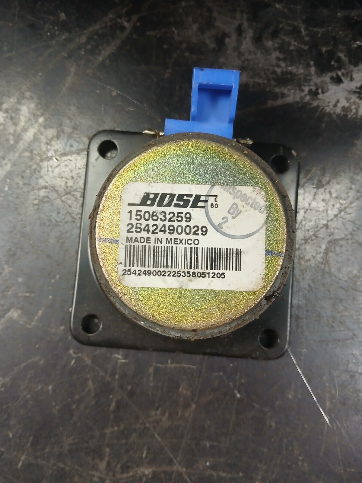 03-06 Yukon Tahoe Suburban Escalade Rear Quarter Pillar Speaker 15063259 Damaged