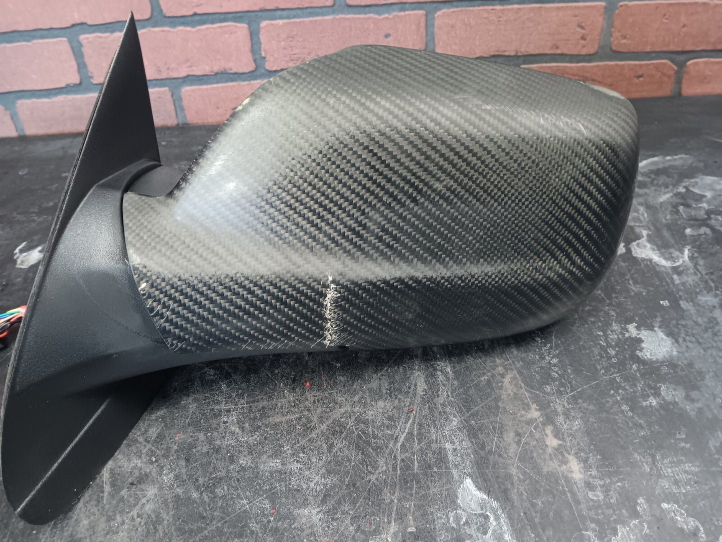 2008 Jeep Driver LH Side Door Mirror Assembly Auto Dim Heated w/ Cover