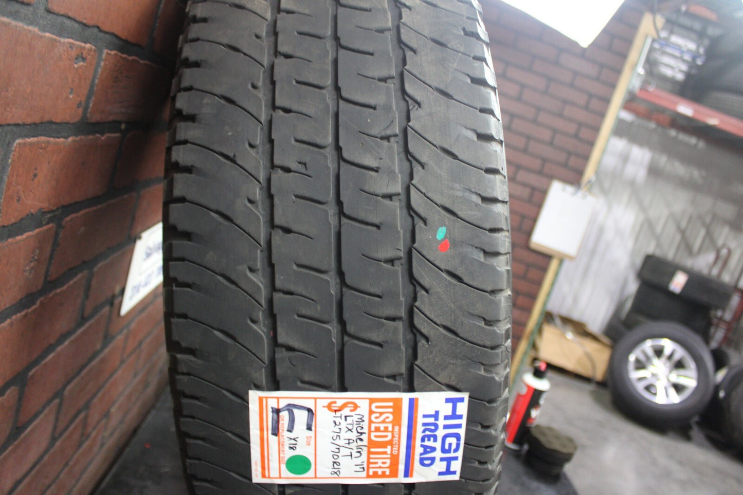 Michelin LTX A/T LT275/70R18 Used All Season Light Truck Highway Tire 6/32nds