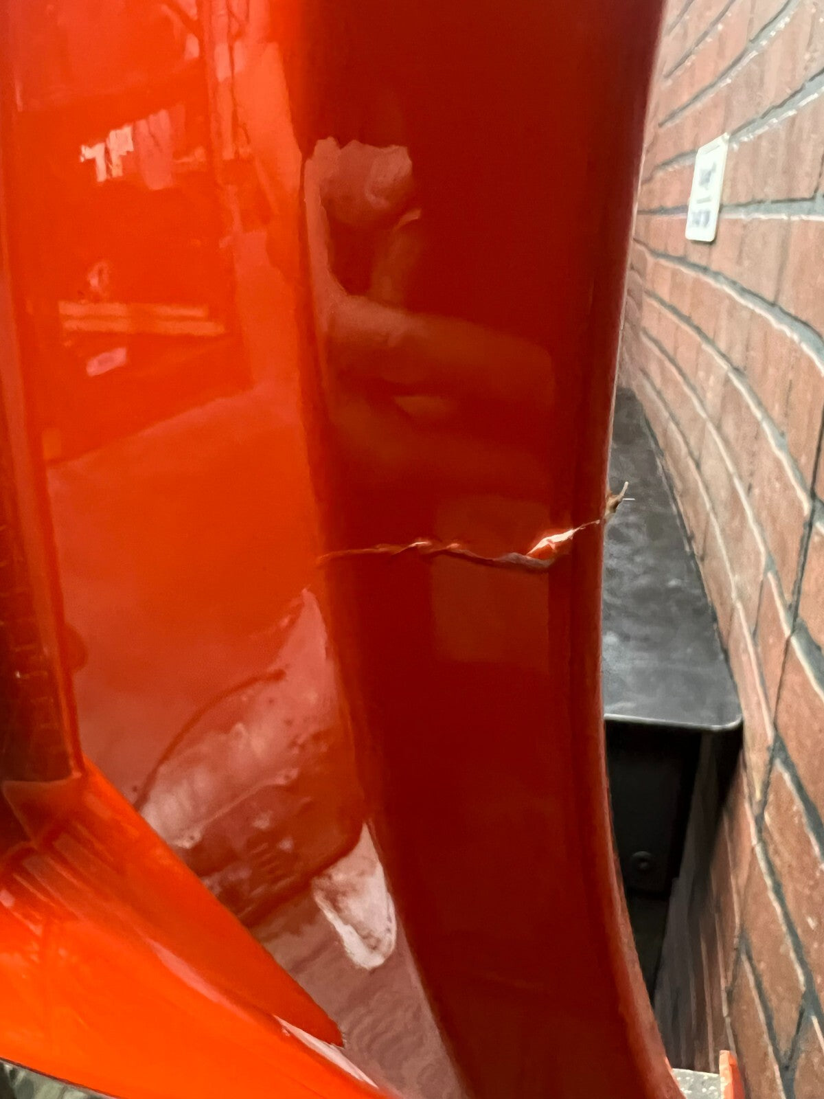 Ferrari F430, Front Bumper with Parking Sensor Option, Orang, DMGD, P/N 83111210