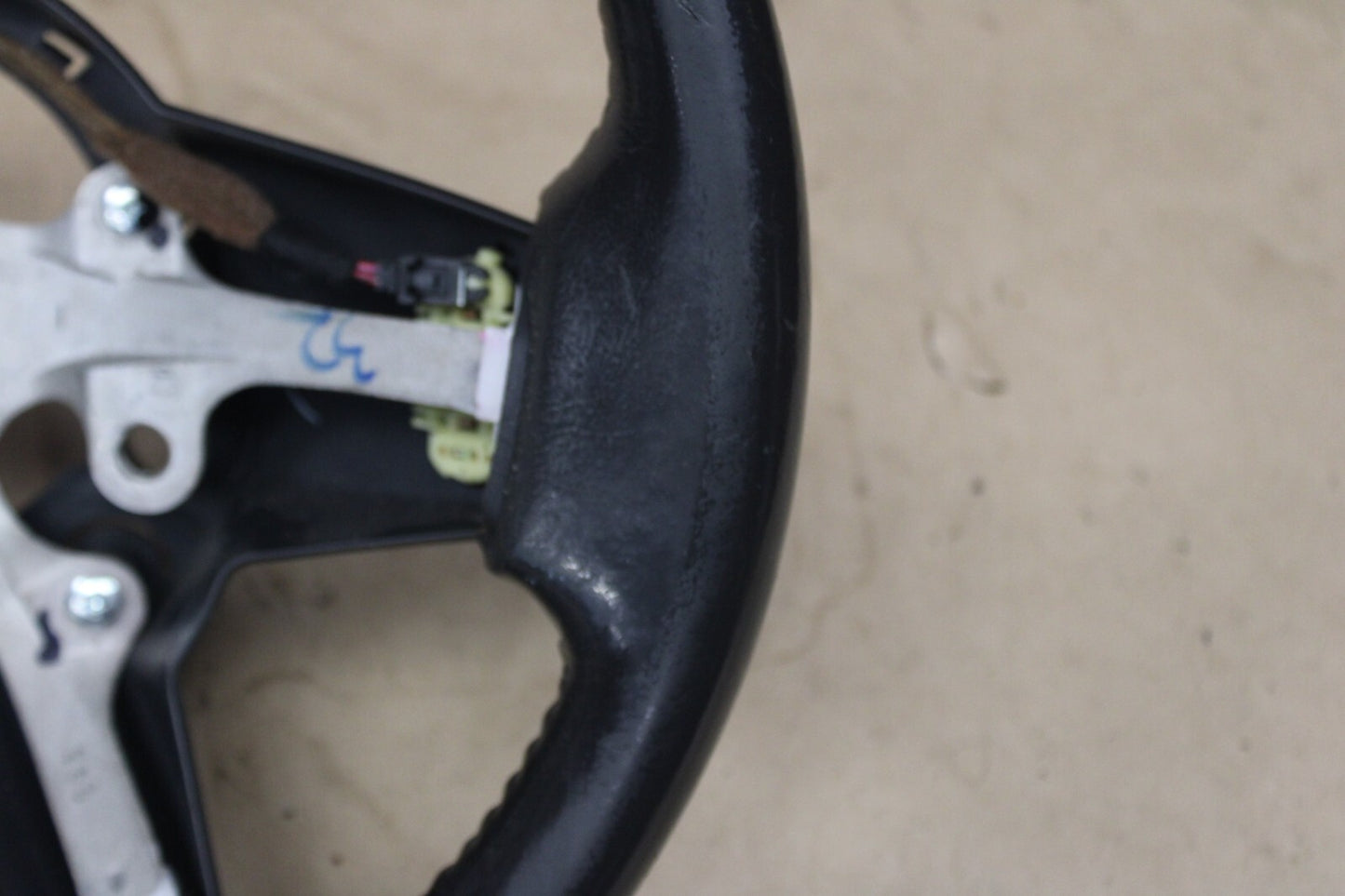 2005-2010 JEEP GRAND CHEROKEE COMMANDER SRT8 STEERING WHEEL OEM SLATE Leather