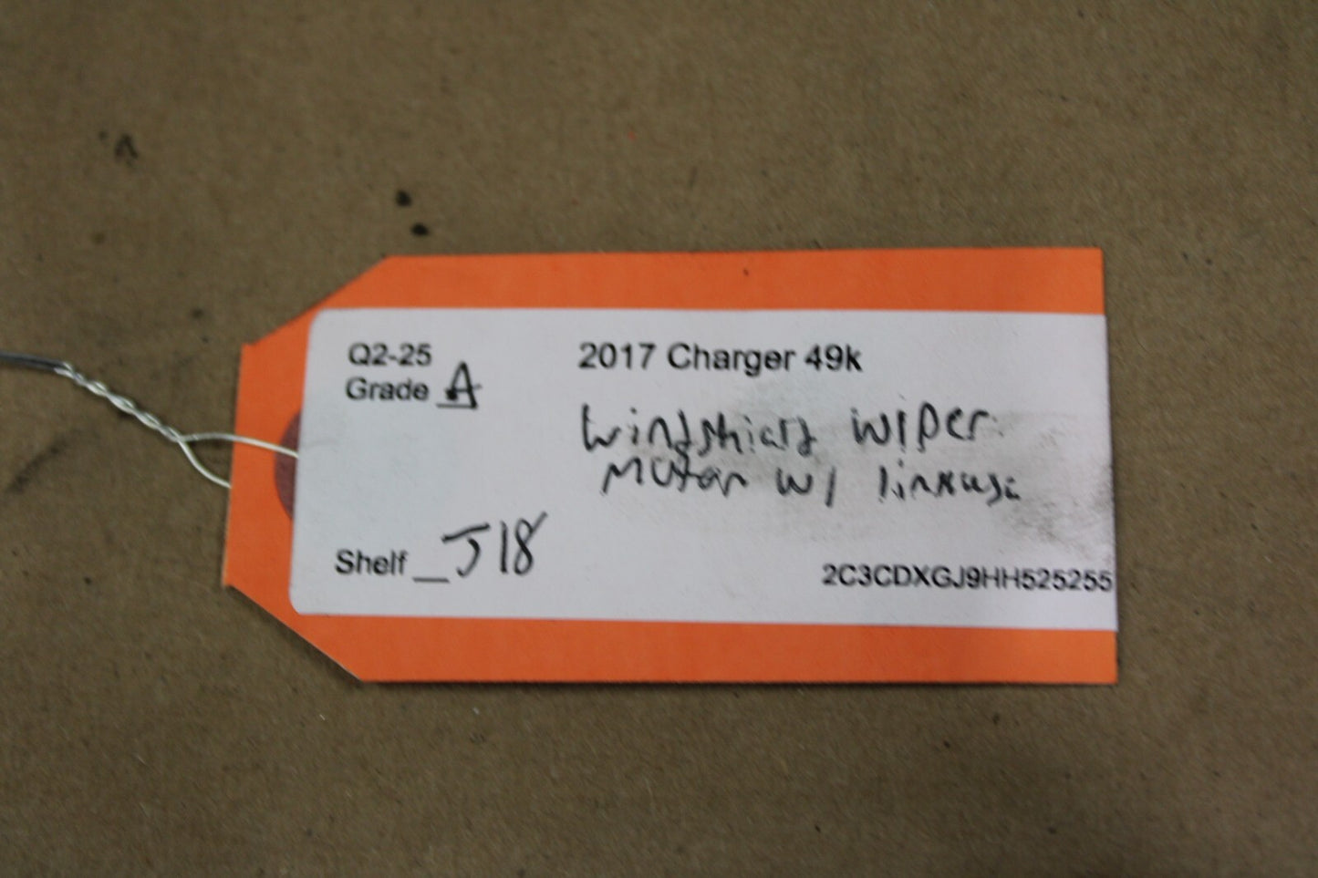 2012-2023 DODGE CHARGER SRT 392 6.2/6.4L WINDSHIELD WIPER LINKAGE MOTOR ASSEMBLY