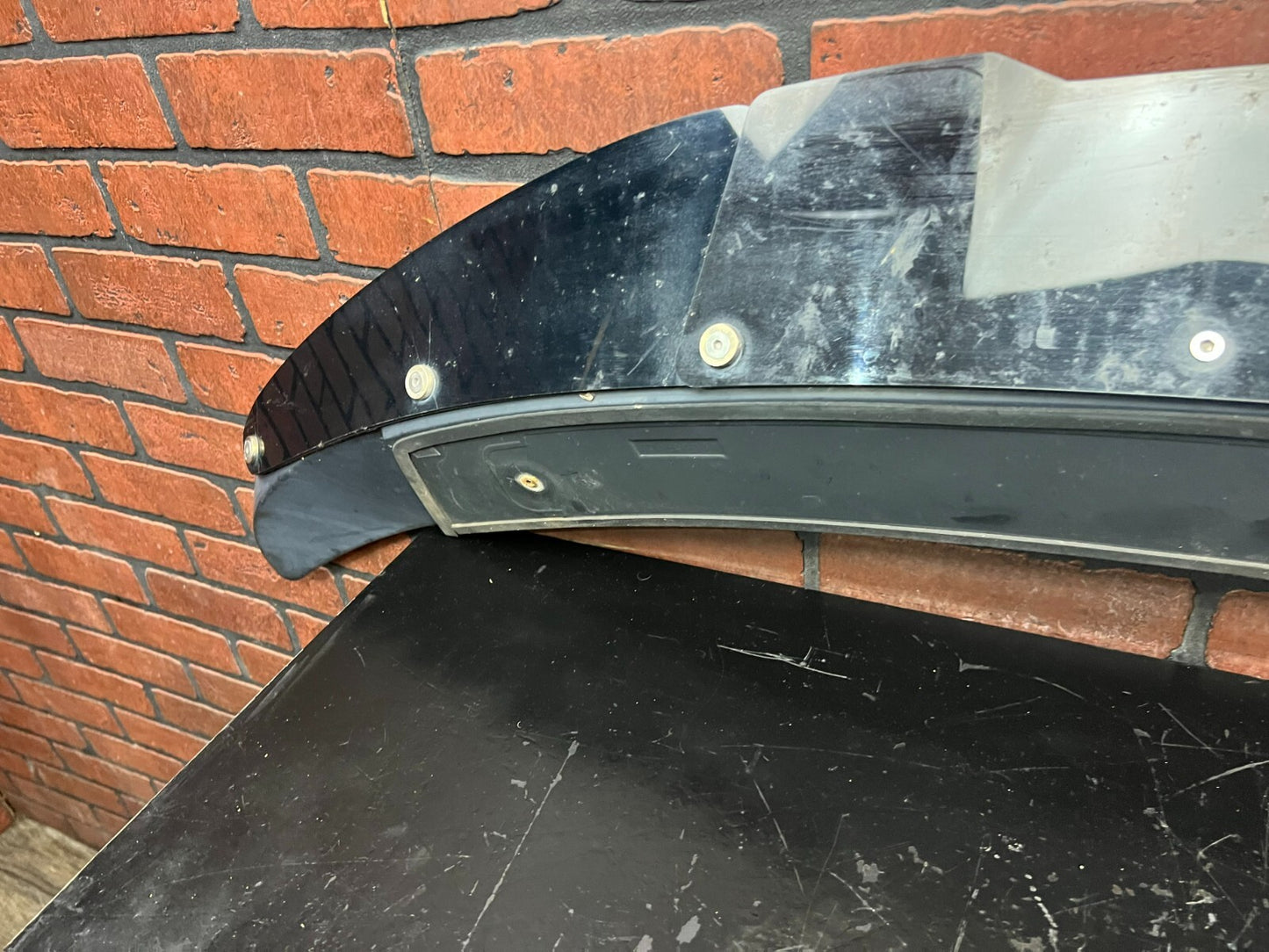 2018-2023 DODGE CHARGER REAR TRUNK DECK LID SPOILER BLACK 5NH39RXFAC OEM USED