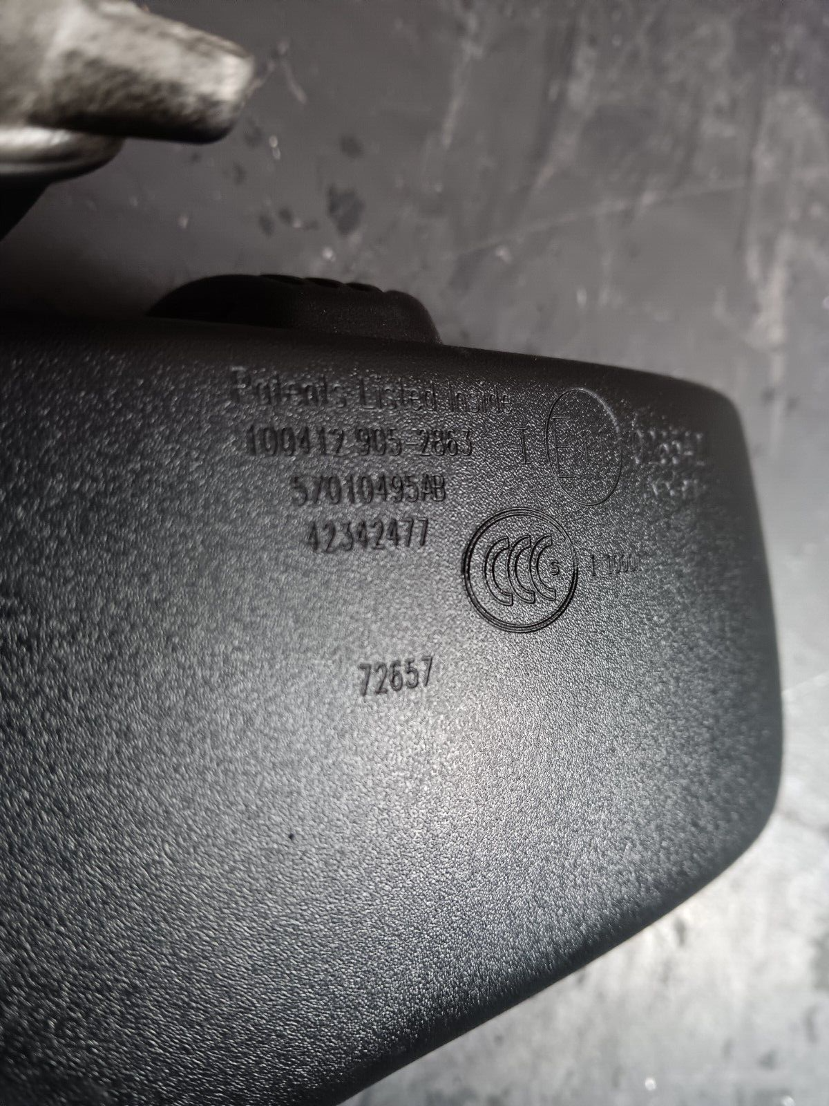 2011-2017 Charger 300 Journey Dart Black Rearview Mirror Auto Dim 57010495ab