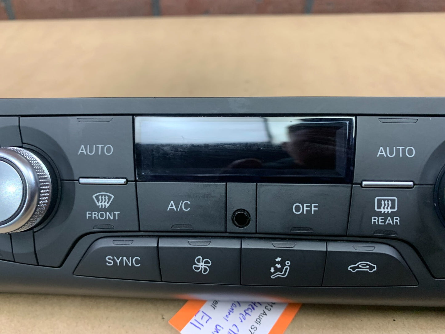 12-15 Audi A7 HVAC Temperature A/C Heater Climate Control 4G0 820 043 AN OEM