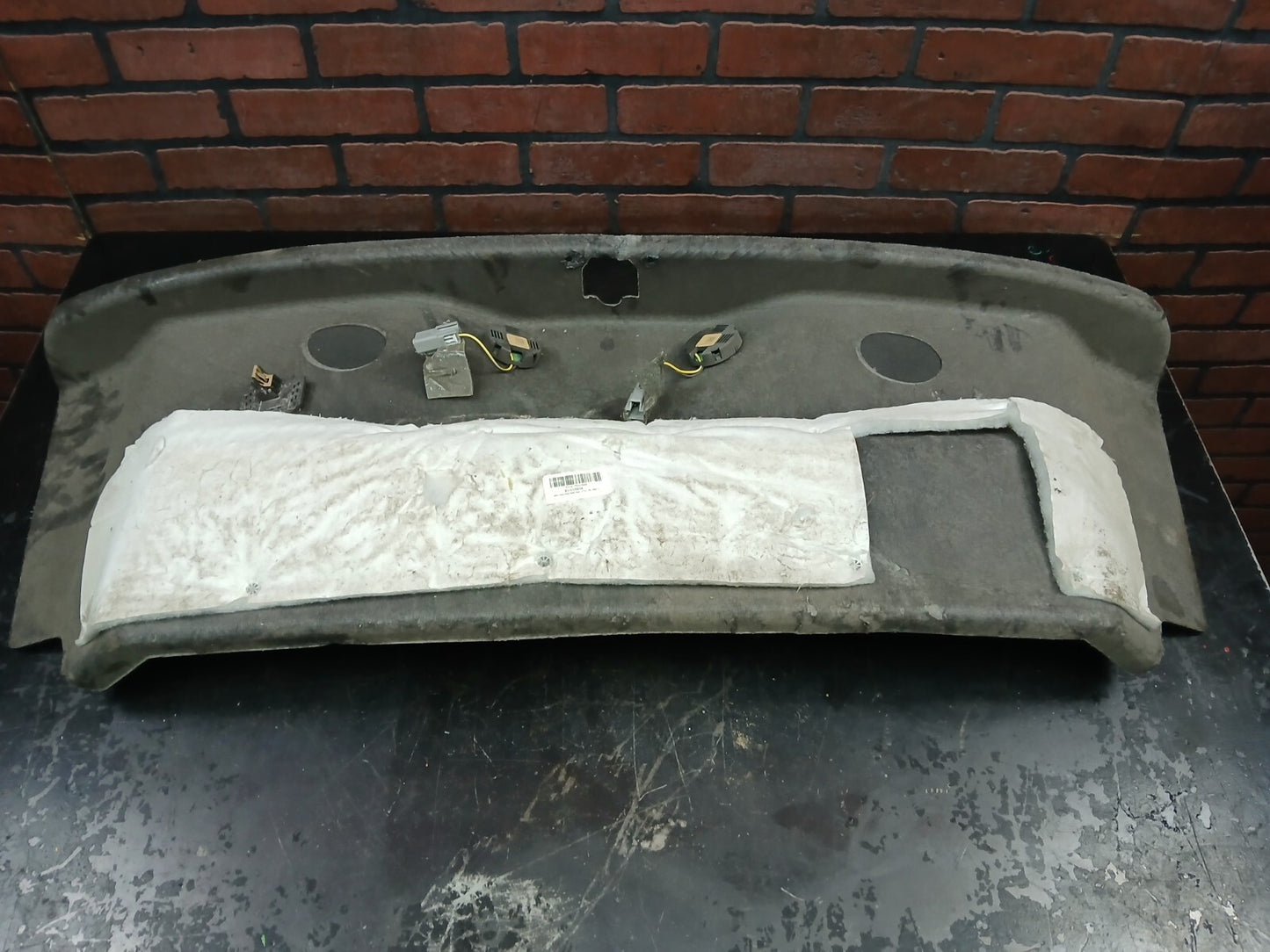 Gen 5 (2014-2017) Dodge SRT Viper Rear Wall Trunk Carpet Panel 1ul75dx9ad