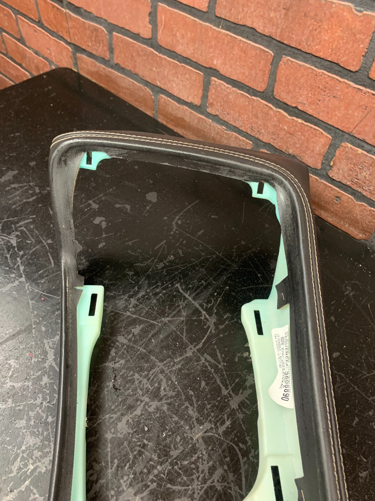 2015-2023 Dodge Challenger Center Console Trim / Cup Holder Panel 6EF231XGAC OEM
