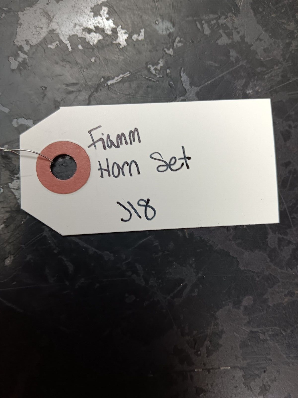 Fiamm Front High and Low Pitch Note Horn Assembly Set of 2 002407/2012