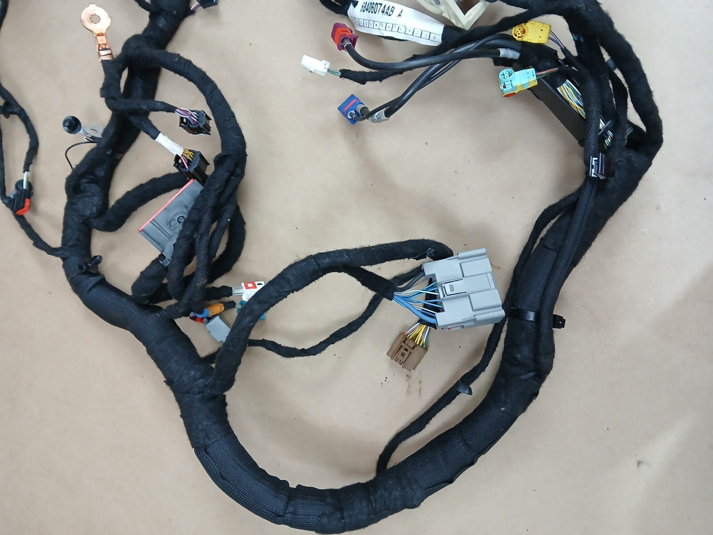 19-20 Dodge Challenger T/A R/T Scat Pack Dash Wiring Wire Harness 68406074AB OEM