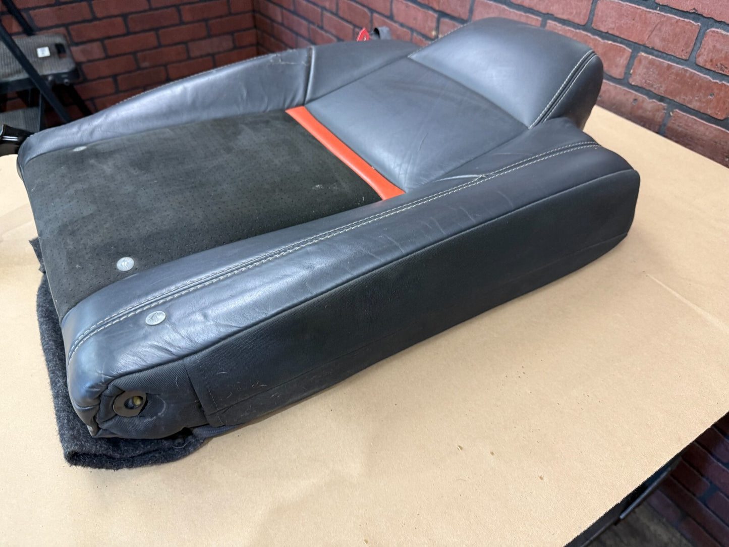 2008-2014 Dodge Challenger SRT8 Rear Back Seat Split Bench Passenger Right TEARS
