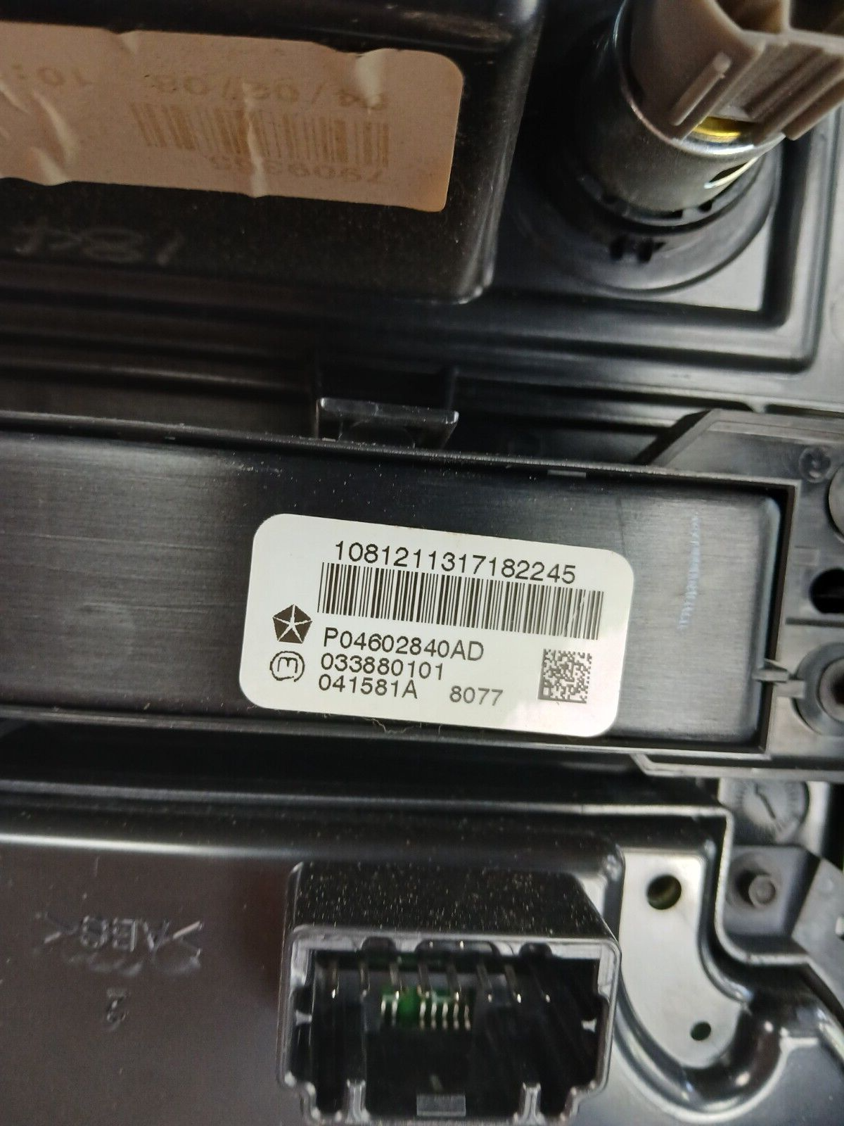 2008 2010 Jeep Grand Cherokee Commander HVAC Climate Control w/ Bezel 55111876ab