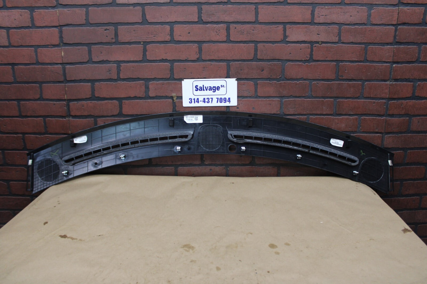 11-23 DODGE CHARGER DASH DEFROSTER GRILLE DEFROST VENT PANEL OEM 1JQ67DX9AL