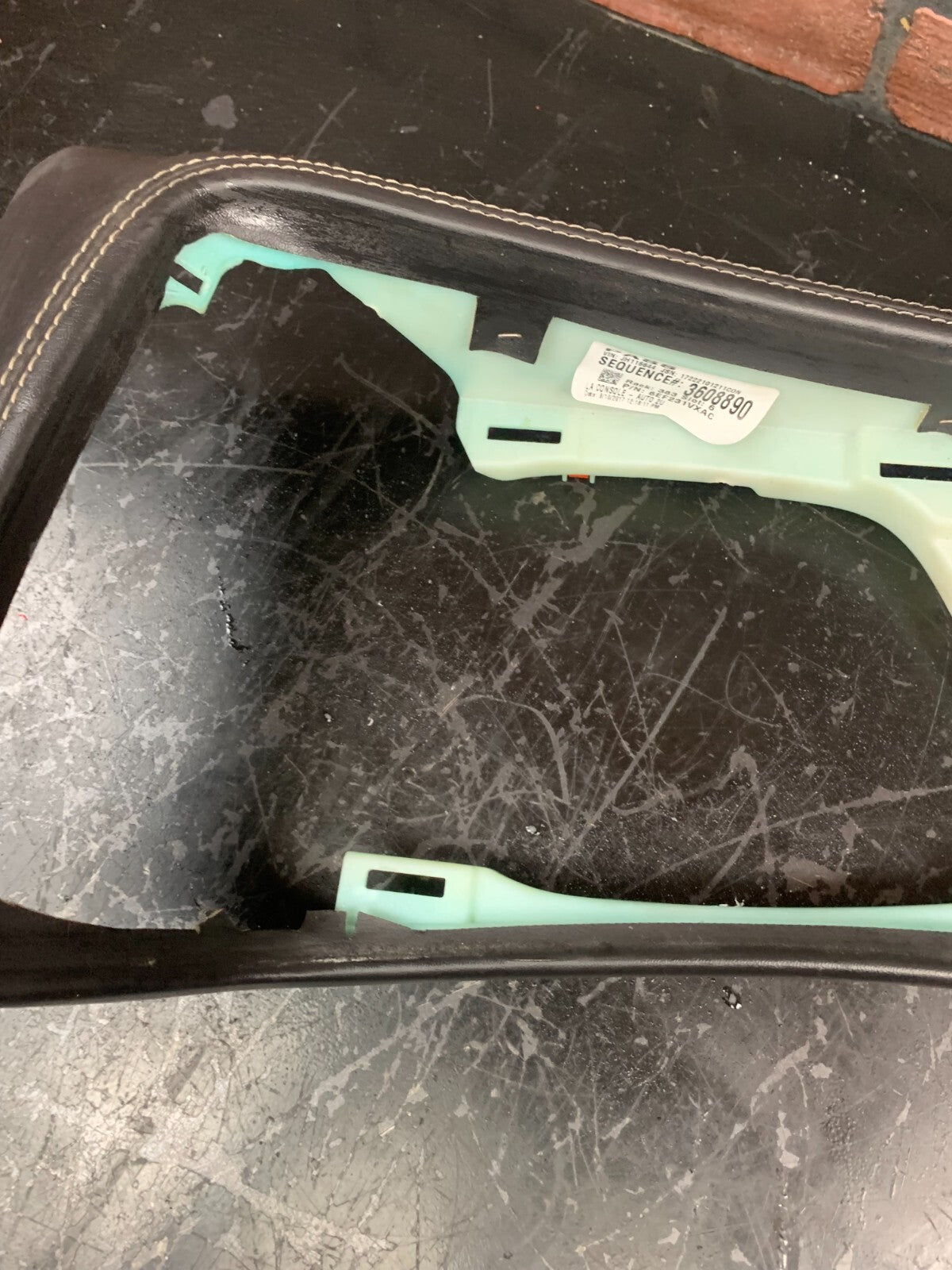 2015-2023 Dodge Challenger Center Console Trim / Cup Holder Panel 6EF231XGAC OEM