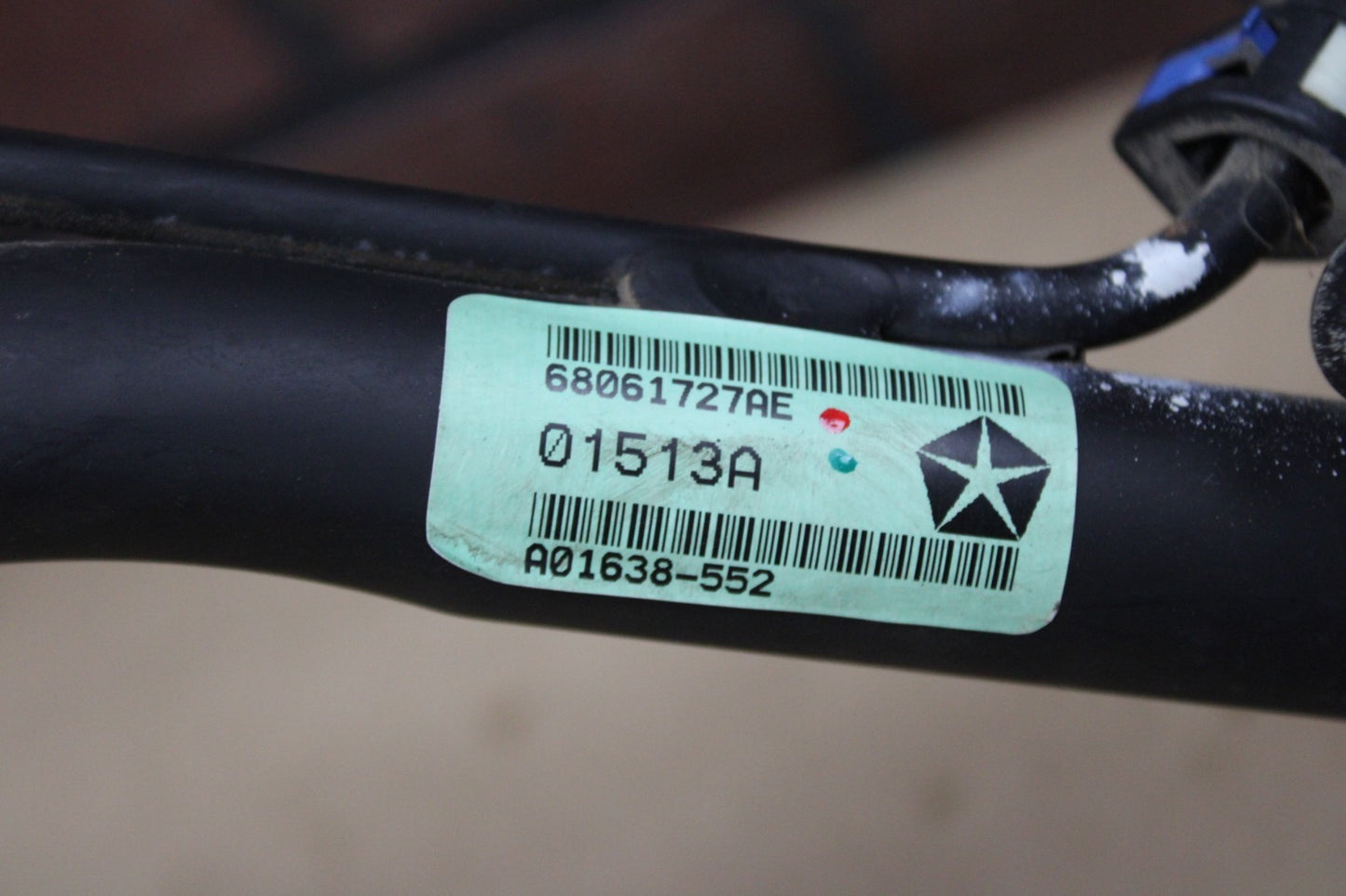 11-23 Dodge Challenger SRT OEM Gas Fuel Tank Neck Filler Tube Vent 68061727AE
