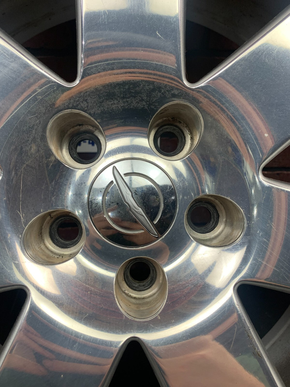 2005-2023 CHRYSLER 300 SRT8 WHEEL 7 SPOKE SILVER OEM USED, NO CURB RASH!