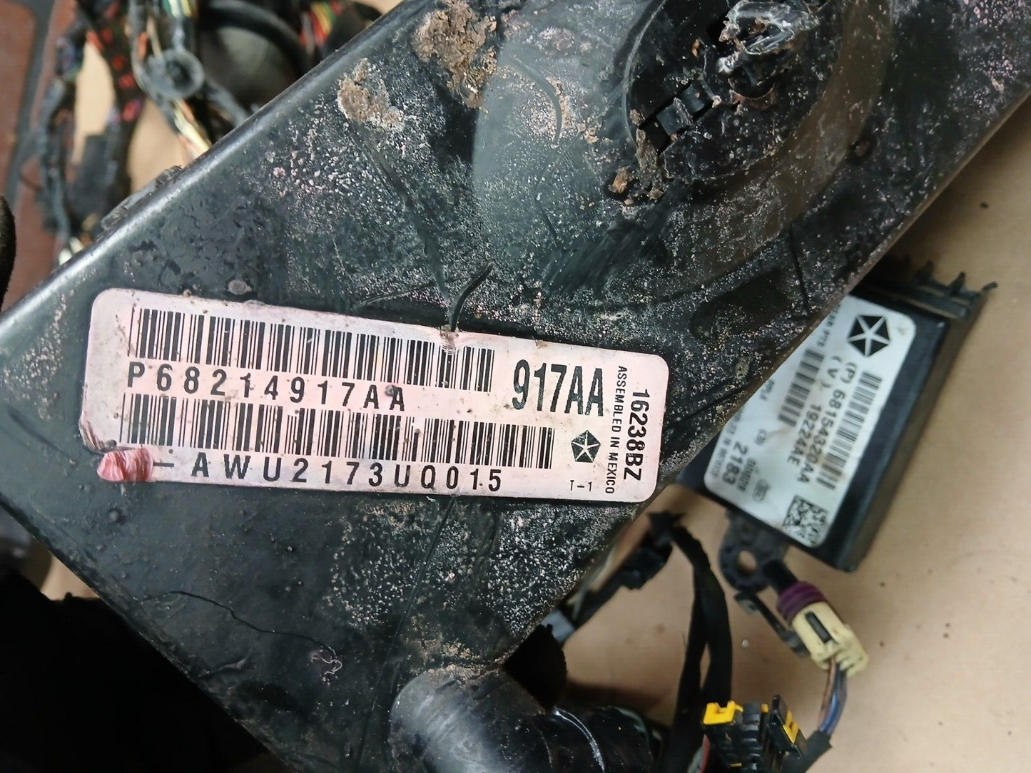 2014 Dodge Challenger SRT8 Unified Body Wiring Wire Harness 68214917aa