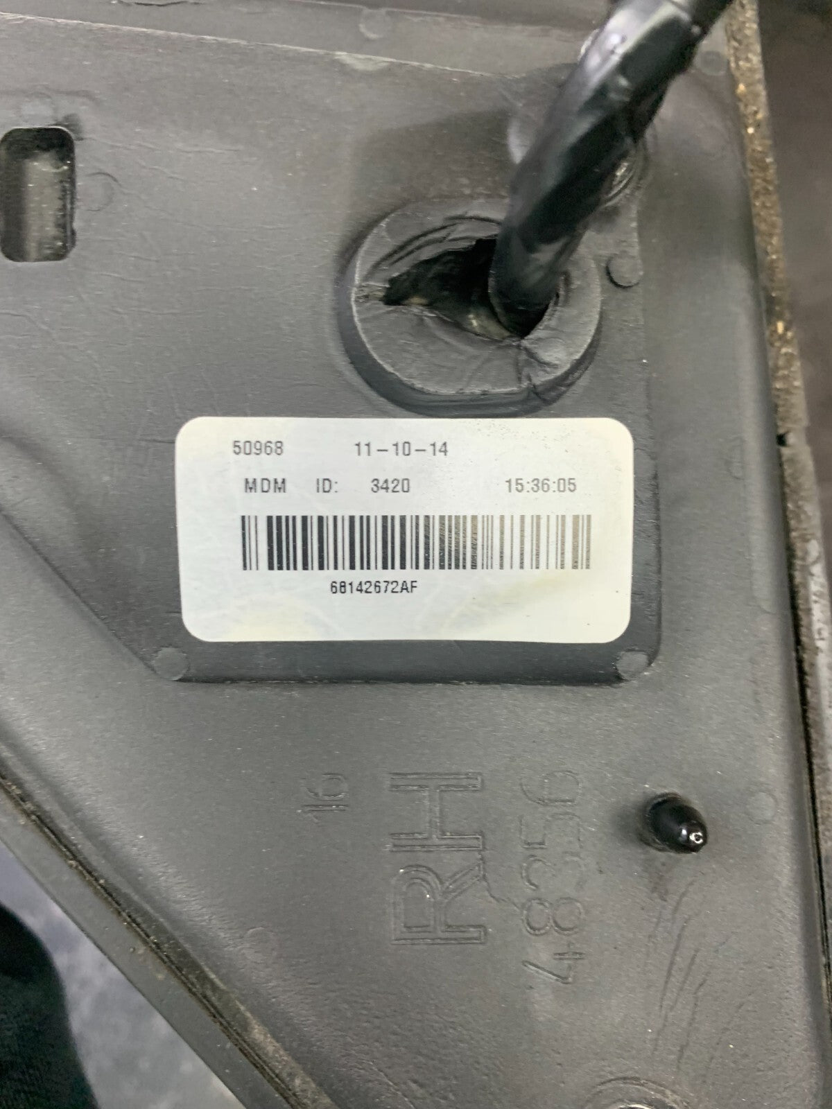 2013-2021 Genuine Ram Passenger/Right Side Rear View Tow Mirror OEM 68412812AC