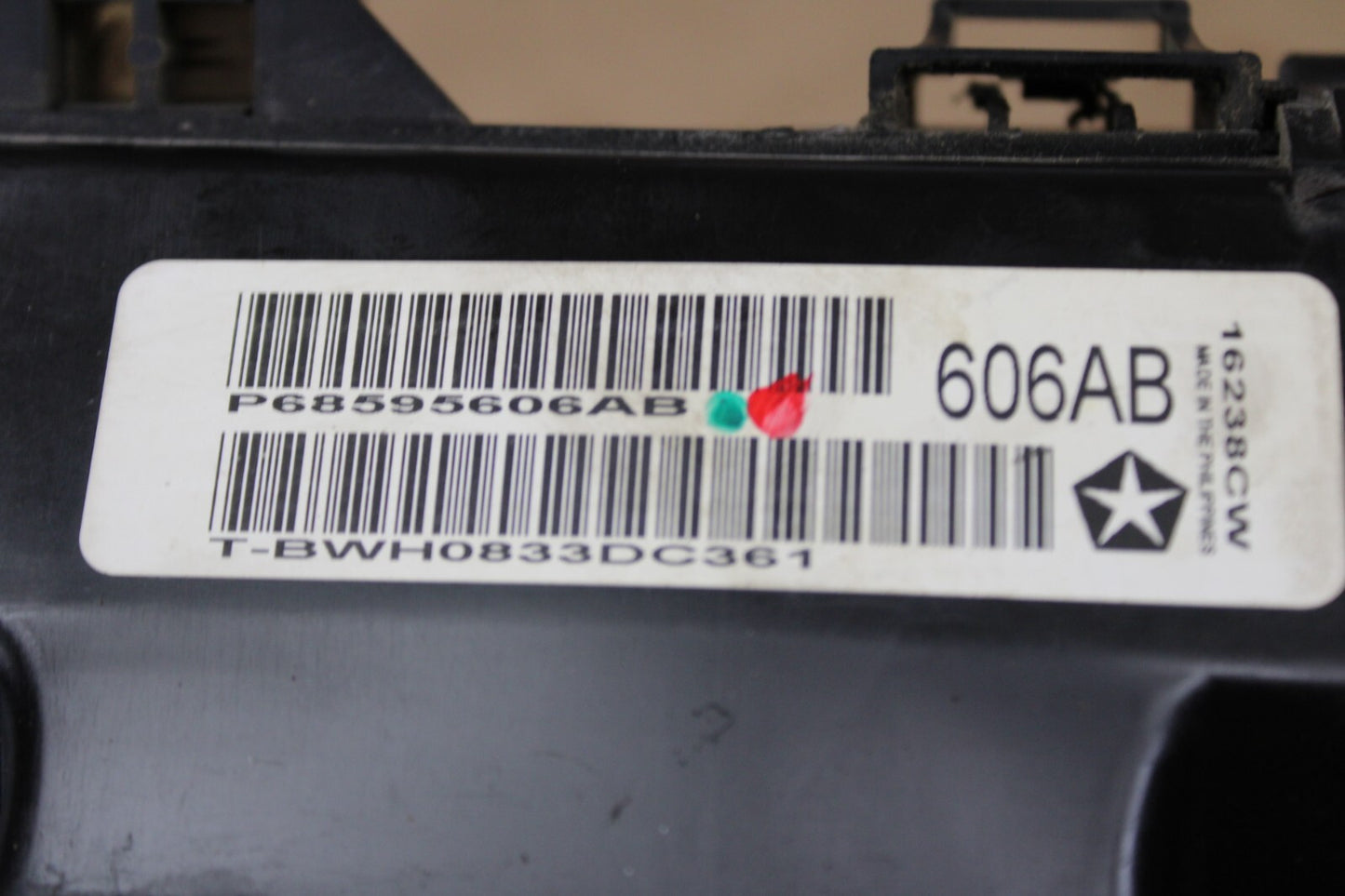 2023 Daytona Charger Scat Pack Engine Fuse Junction Relay Box OEM 68595606AB