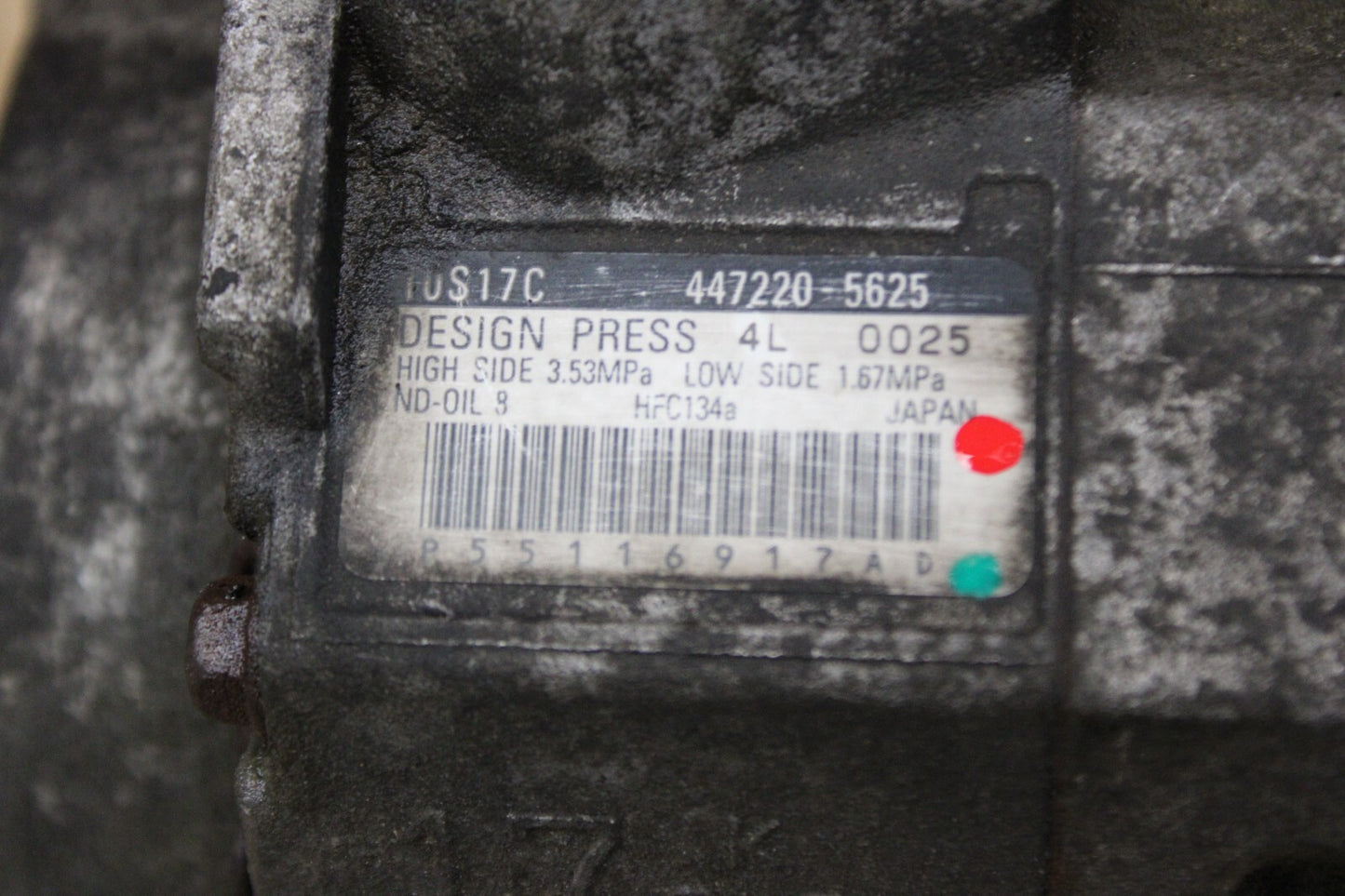 05-10 DODGE CHARGER CHALLANGER MAGNUM 300 A/C COMPRESSOR ASSEMBLY 55116917AD