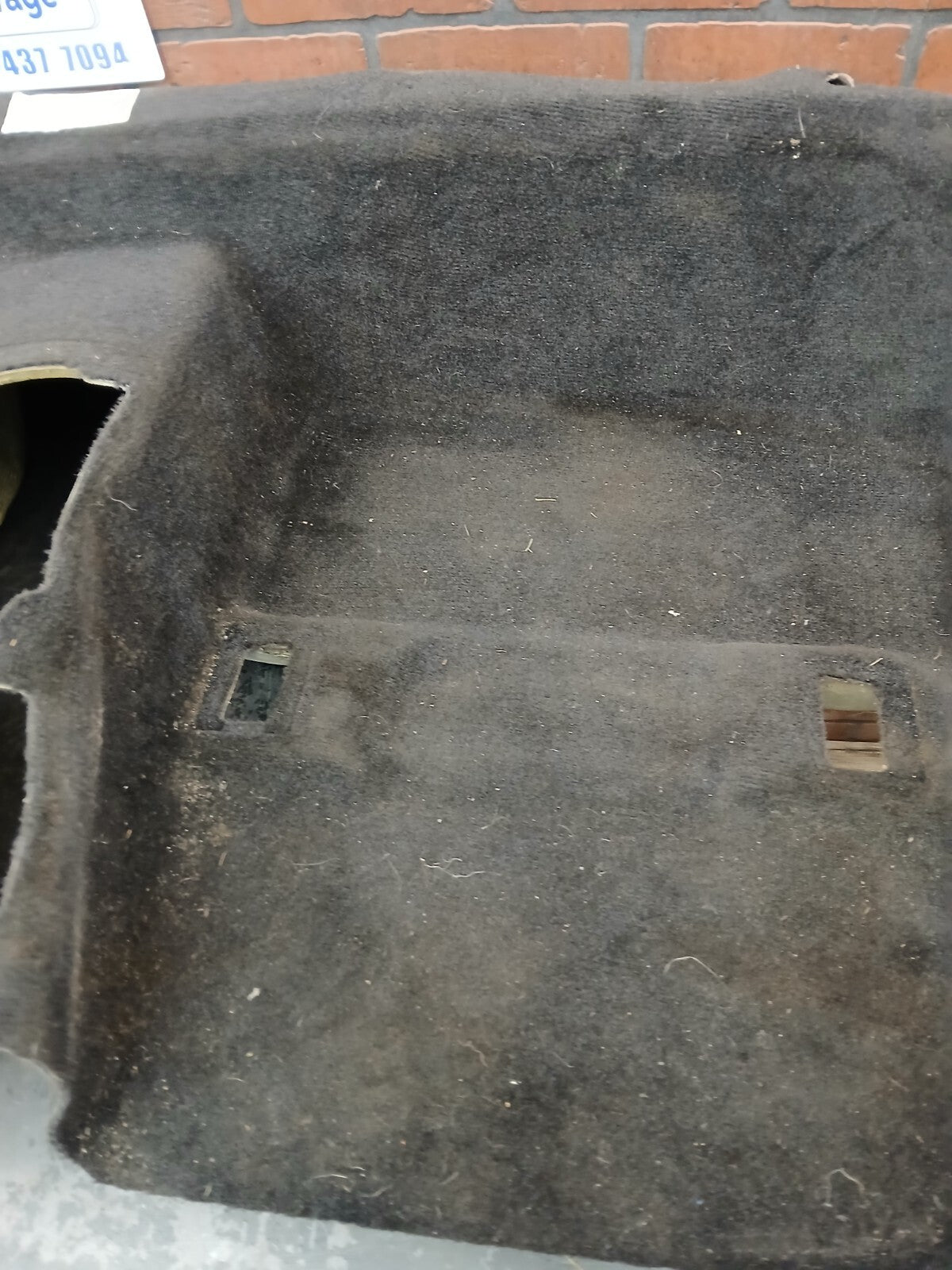 2015-2023 Dodge Challenger SRT Rear 2nd Row Interior Floor Carpet Liner Black