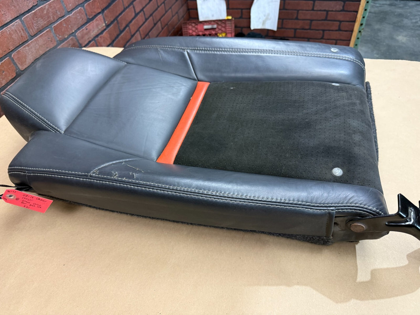 2008-2014 Dodge Challenger SRT8 Rear Back Seat Split Bench Passenger Right TEARS
