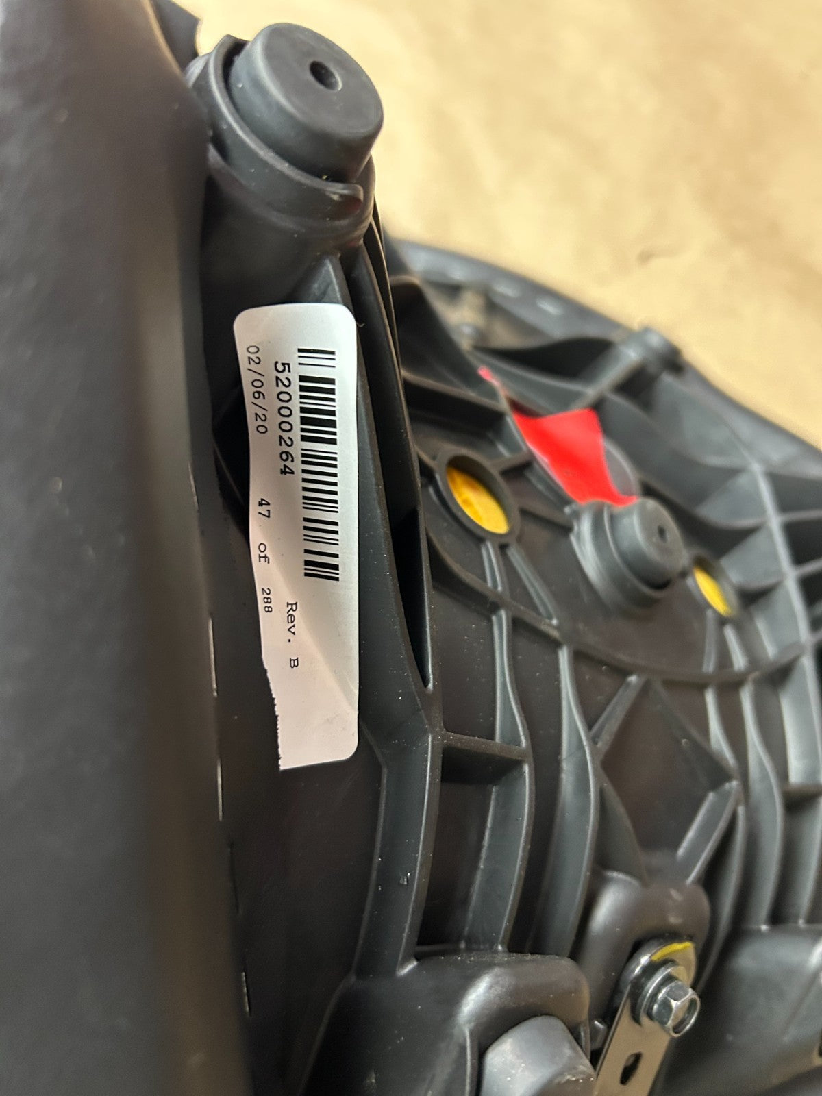 Harley-Davidson OEM Softail Black Stock Solo Seat 52000264