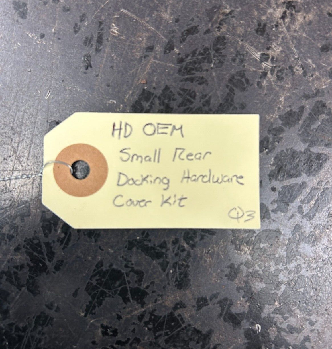 Harley Davidson OEM Small Rear Docking Hardware Cover Kit 48035-09