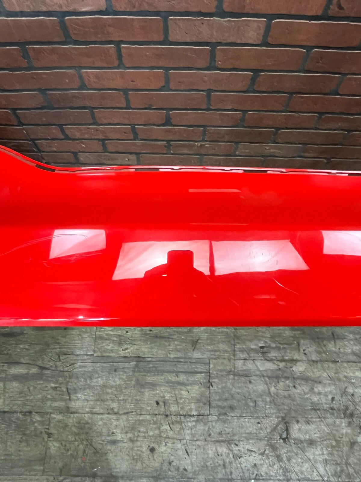 Gen 5 2013-2015 SRT Dodge Viper Rear Bumper Fascia Assembly Red Damaged
