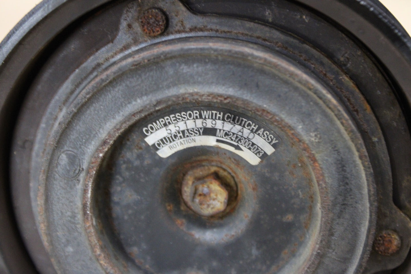 05-10 DODGE CHARGER CHALLANGER MAGNUM 300 A/C COMPRESSOR ASSEMBLY 55116917AD