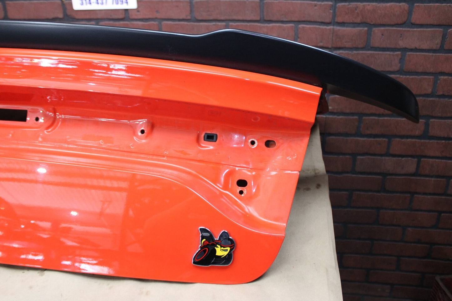 2015-2023 Dodge Charger Widebody Trunk Lid Liftgate Assembly w/ Spoiler & Badges