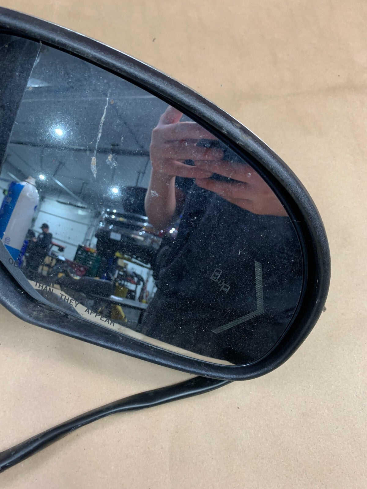 2009-2014 Suburban Passenger RH Side Door Mirror Power Folding Heated 25788590