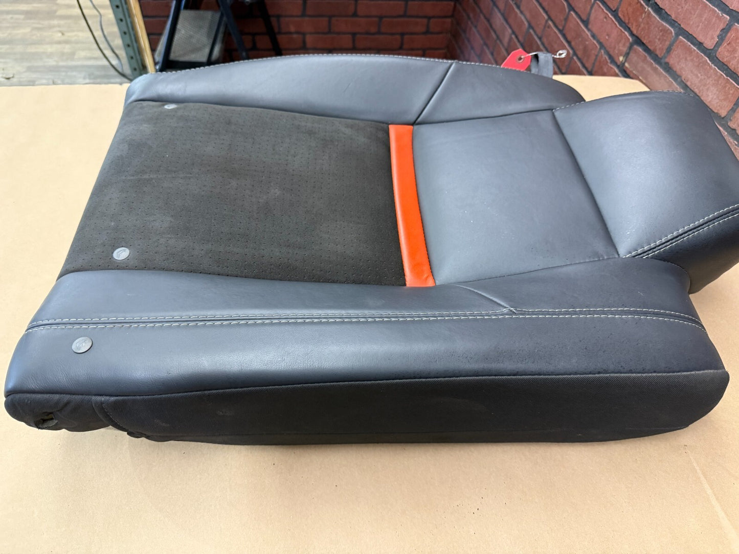 2008-2014 Dodge Challenger SRT8 Rear Back Seat Split Bench Passenger Right Suede