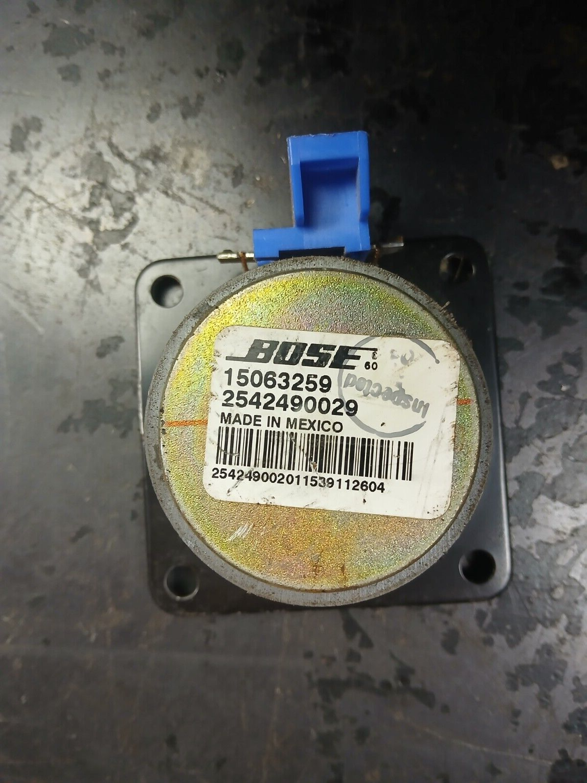 03-06 Yukon Tahoe Suburban Escalade Bose Rear Quarter Pillar Speaker 15063259