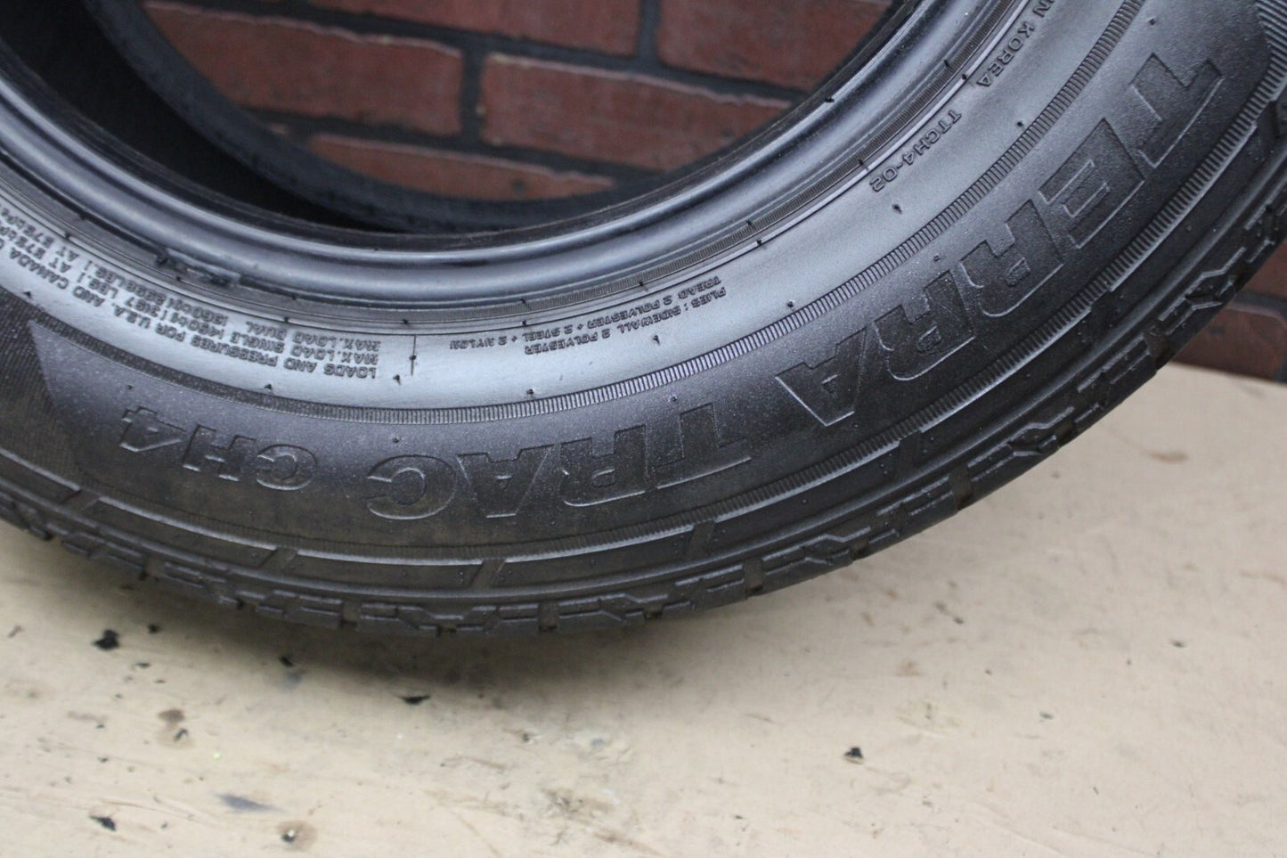 Hercules Terra Trac CH4 21' Used Tire 235/65R16C 8/32nds