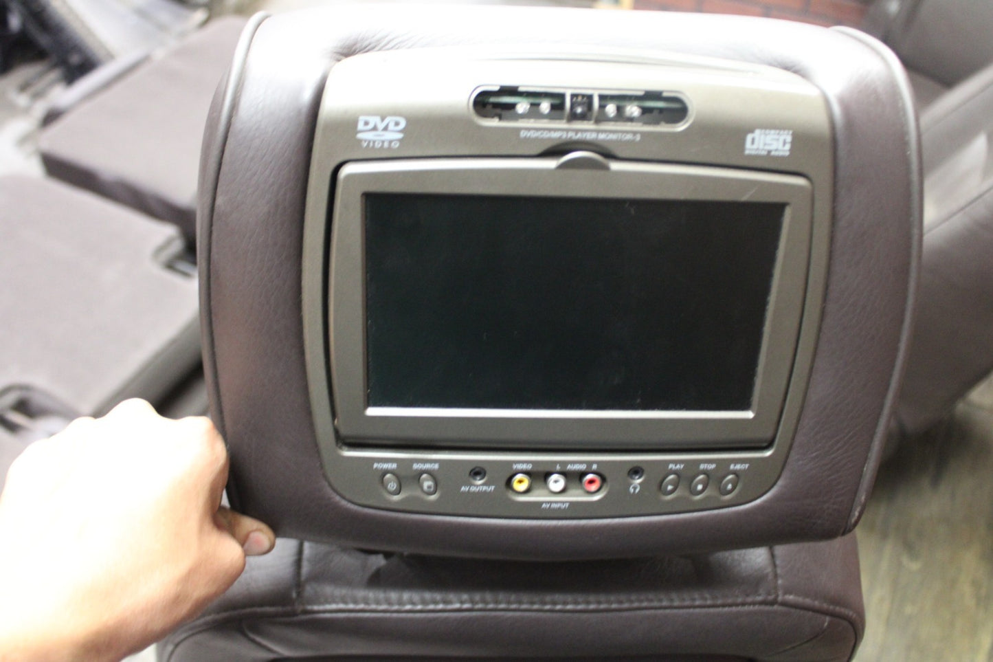 2010-2011 Cadillac Escalade Complete Full Front Rear Seat Set Brown Leather OEM