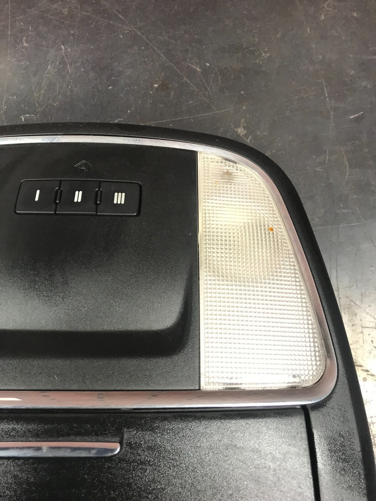 2011-2014 Charger 300 SRT Black Roof Overhead Console w/ Lights & Storage