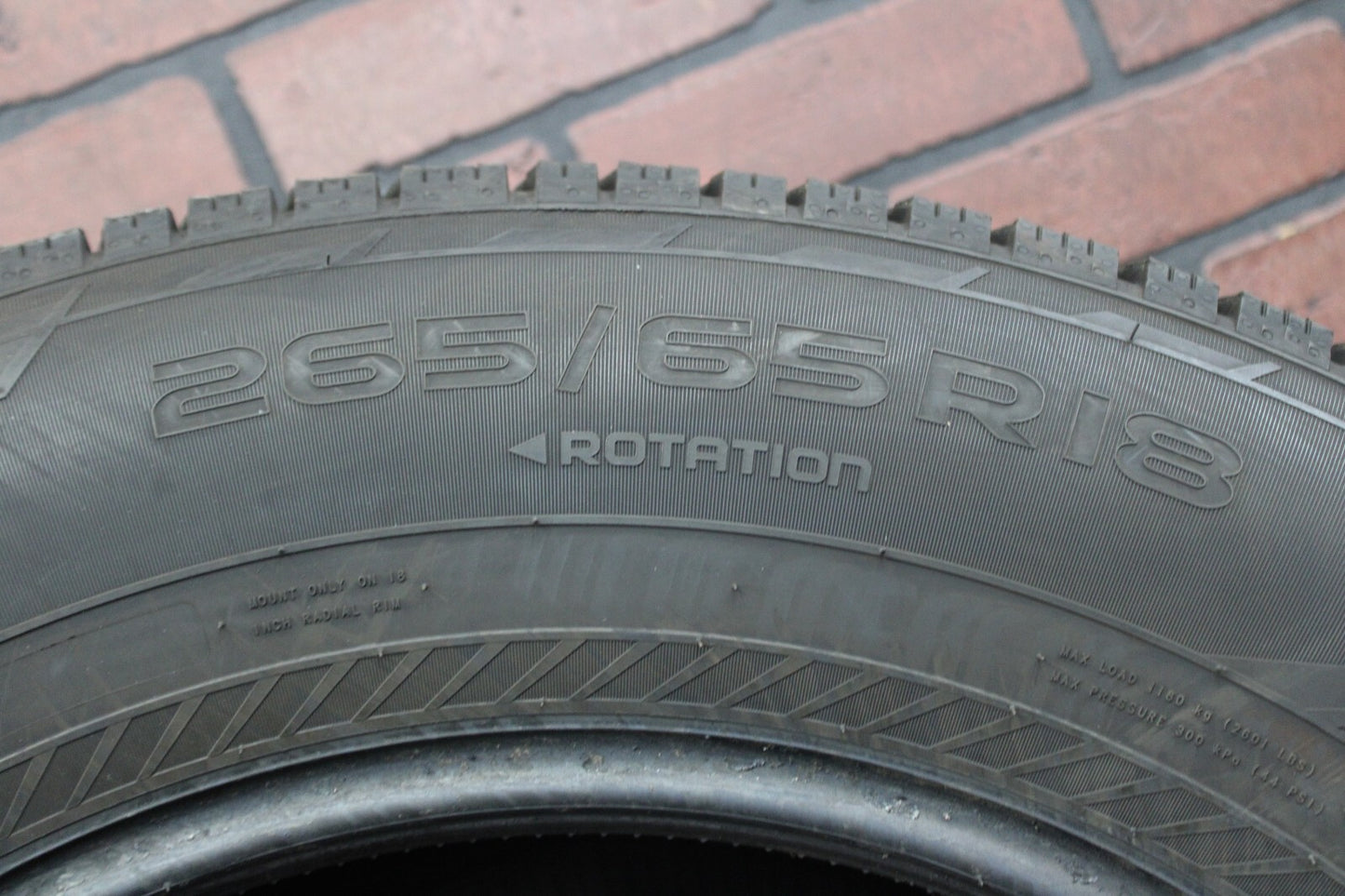 Nokian Tyres Used Tire 265/65R18 5/32nds