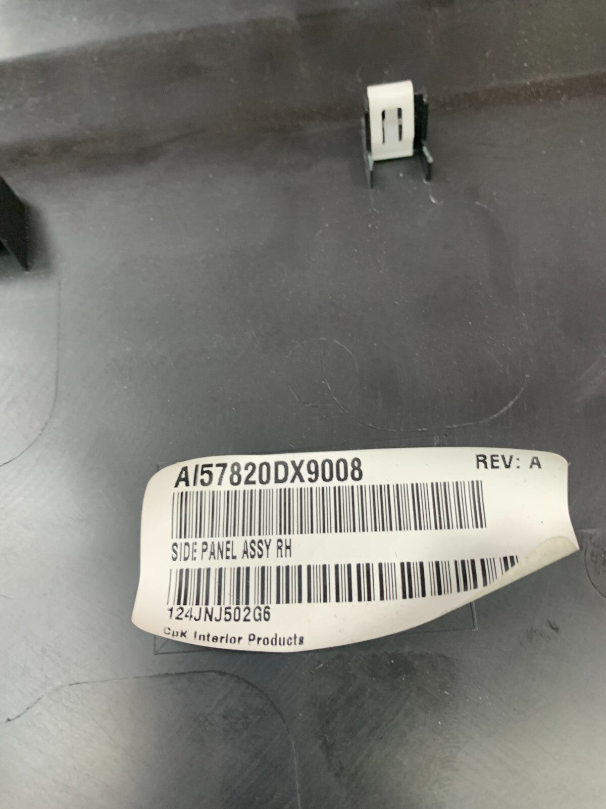 2015-2023 DODGE CHALLENGER CENTER CONSOLE RIGHT PASSENGER TRIM 5XQ84DX9AB OEM.