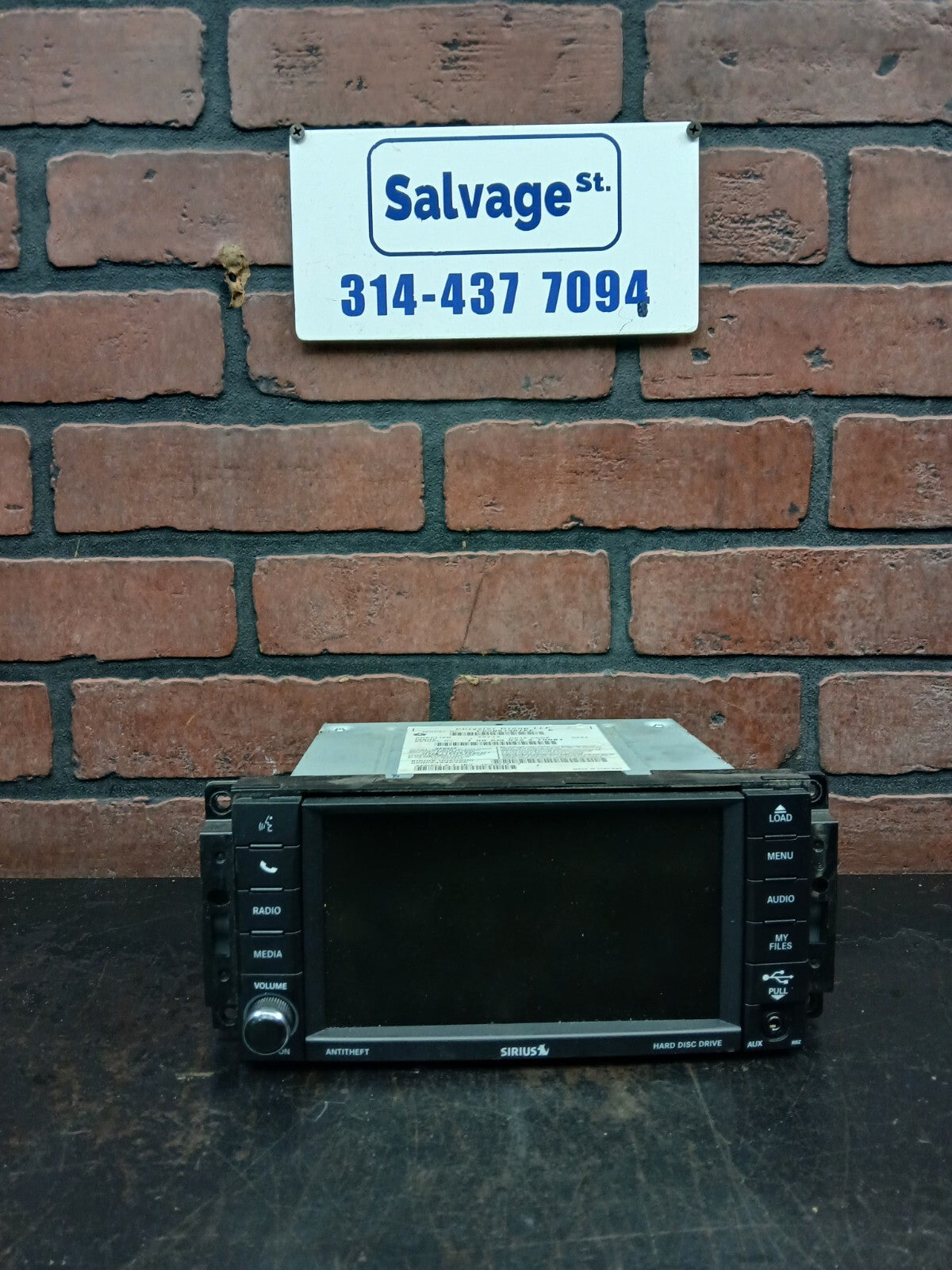 Jeep Dodge MyGIG Low RBZ Radio UConnect Touchscreen CD DVD Player OEM 05091307ae